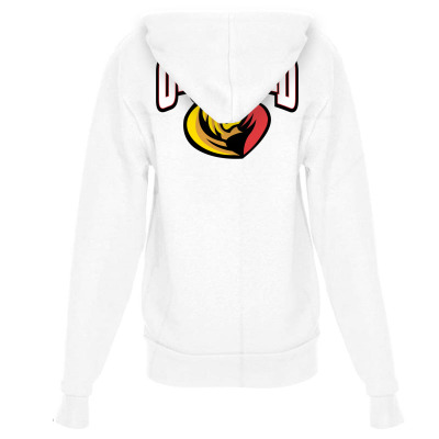 Owen Sound Attack Youth Zipper Hoodie Designed By Ava Amey