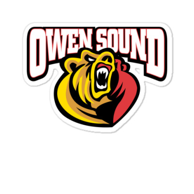 Owen Sound Attack Sticker Designed By Ava Amey