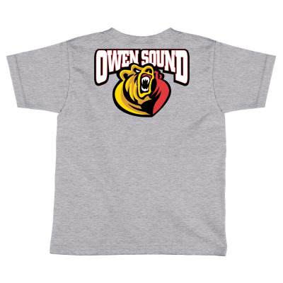 Owen Sound Attack Toddler T-shirt Designed By Ava Amey