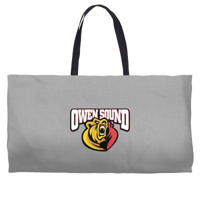 Owen Sound Attack Weekender Totes Designed By Ava Amey