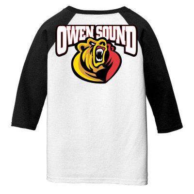 Owen Sound Attack Youth 3/4 Sleeve Designed By Ava Amey
