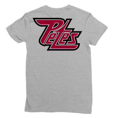 Peterborough Petes Ladies Fitted T-shirt Designed By Ava Amey