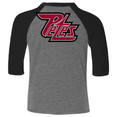 Peterborough Petes Toddler 3/4 Sleeve Tee Designed By Ava Amey