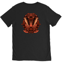 King Cobra V-neck Tee | Artistshot