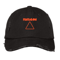 Pentagon Funny Math Sarcasm Triangle T Shirt Vintage Cap | Artistshot