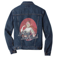 Trump Let Them Drink Bleach Dark Men Denim Jacket | Artistshot