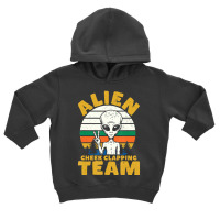 Storm Area 51 Alien Cheek Clapping Team Toddler Hoodie | Artistshot