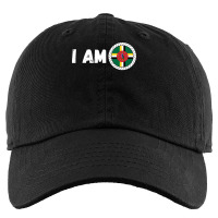 Half American Half Dominican Roots Usa Dominica Island Flag Long Sleev Kids Cap | Artistshot