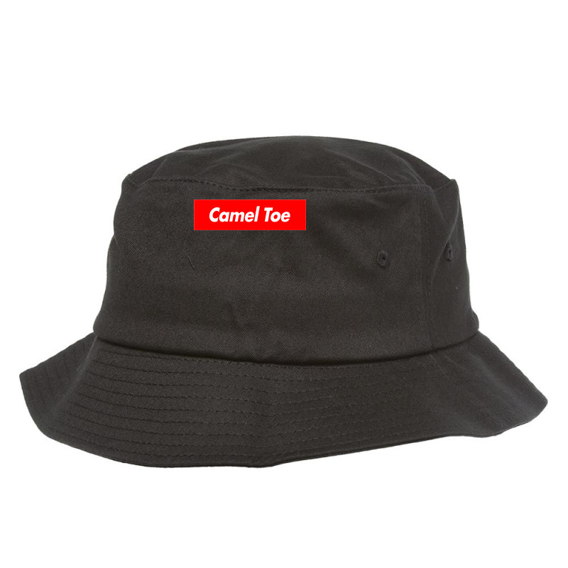 Camel Toe Red Box Bucket Hat by ThomasMNykamp | Artistshot