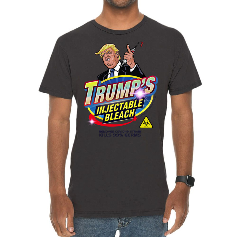 Trump's Injectable Bleach Vintage T-shirt | Artistshot