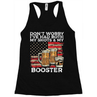 Vaccine Shot And Booster Drinking Humor Vaccination Racerback Tank | Artistshot