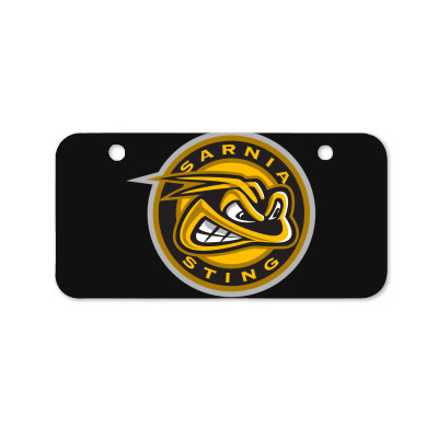 Sarnia Sting Bicycle License Plate Designed By Ava Amey
