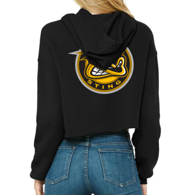 Sarnia Sting Cropped Hoodie Designed By Ava Amey