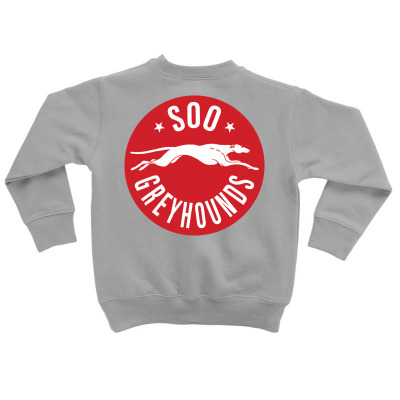 Sault Ste. Marie Greyhounds Toddler Sweatshirt Designed By Ava Amey