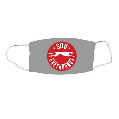 Sault Ste. Marie Greyhounds Face Mask Rectangle Designed By Ava Amey