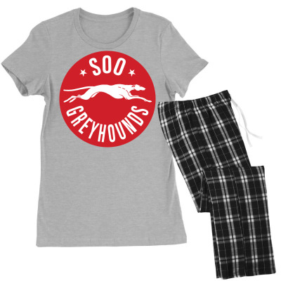 Sault Ste. Marie Greyhounds Women's Pajamas Set Designed By Ava Amey