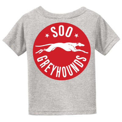 Sault Ste. Marie Greyhounds Baby Tee Designed By Ava Amey