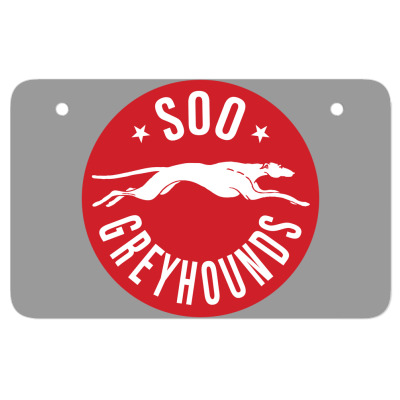 Sault Ste. Marie Greyhounds Atv License Plate Designed By Ava Amey