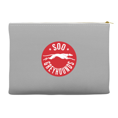 Sault Ste. Marie Greyhounds Accessory Pouches Designed By Ava Amey