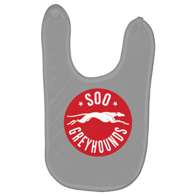 Sault Ste. Marie Greyhounds Baby Bibs Designed By Ava Amey