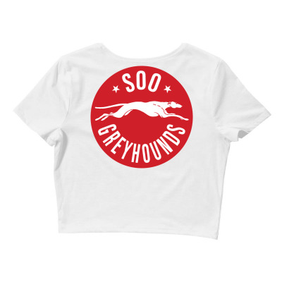 Sault Ste. Marie Greyhounds Crop Top Designed By Ava Amey