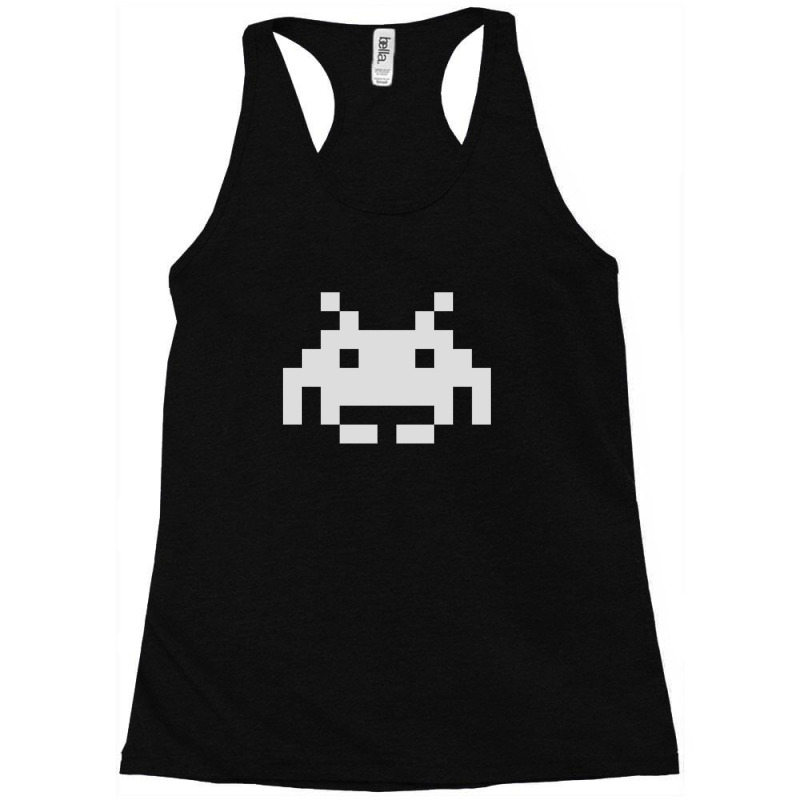 Space Invaders Racerback Tank by WilmaMorgan | Artistshot