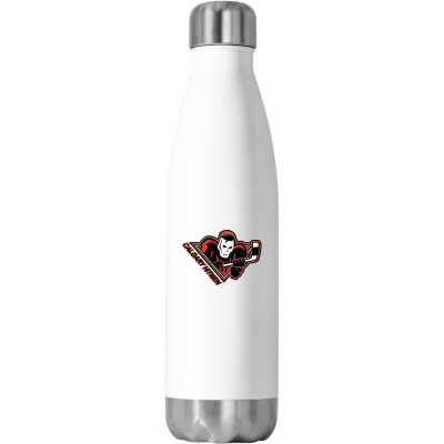 Calgary Hitmen Stainless Steel Water Bottle Designed By Ava Amey