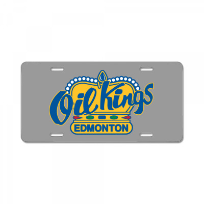 Edmonton Oil Kings License Plate Designed By Ava Amey