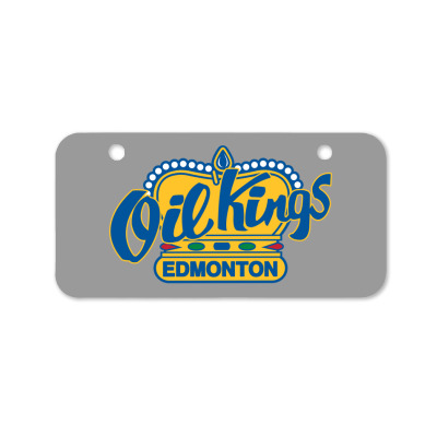 Edmonton Oil Kings Bicycle License Plate Designed By Ava Amey