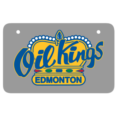 Edmonton Oil Kings Atv License Plate Designed By Ava Amey