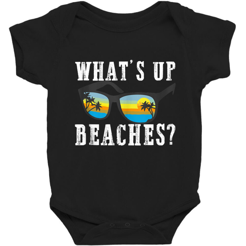 Whats Up Beaches Beach Family Vacation Matching Baby Bodysuit by cm-arts | Artistshot