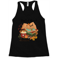 Thankful Blessed And Book Obsessed Fall Season Racerback Tank | Artistshot