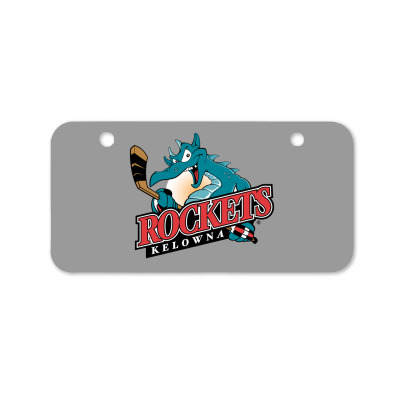 Kelowna Rockets Bicycle License Plate Designed By Ava Amey