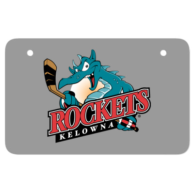 Kelowna Rockets Atv License Plate Designed By Ava Amey