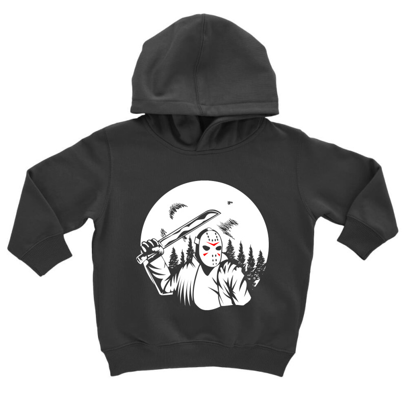 Machete Moon Toddler Hoodie by Carol Cullen | Artistshot