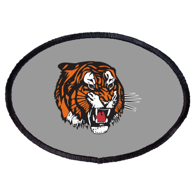 Medicine Hat Tigers Oval Patch Designed By Ava Amey