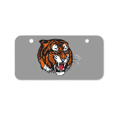 Medicine Hat Tigers Bicycle License Plate Designed By Ava Amey
