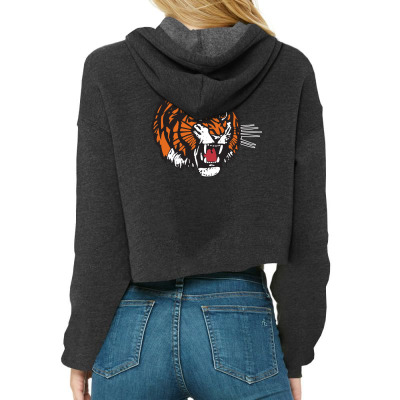Medicine Hat Tigers Cropped Hoodie Designed By Ava Amey