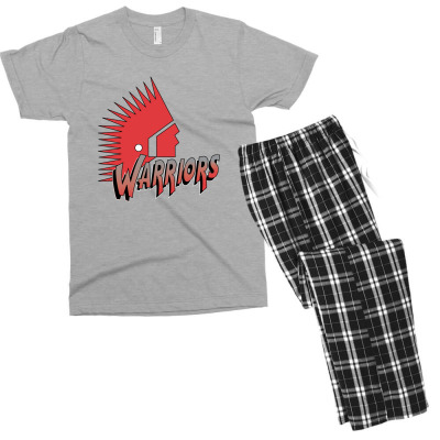 Moose Jaw Warriors Men's T-shirt Pajama Set Designed By Ava Amey