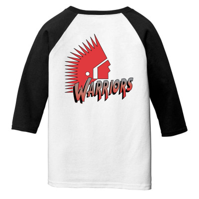 Moose Jaw Warriors Youth 3/4 Sleeve Designed By Ava Amey
