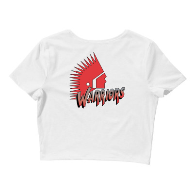 Moose Jaw Warriors Crop Top Designed By Ava Amey