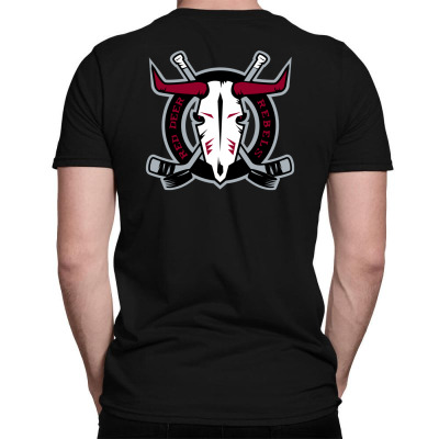 Red Deer Rebels Classic T-shirt Designed By Ava Amey