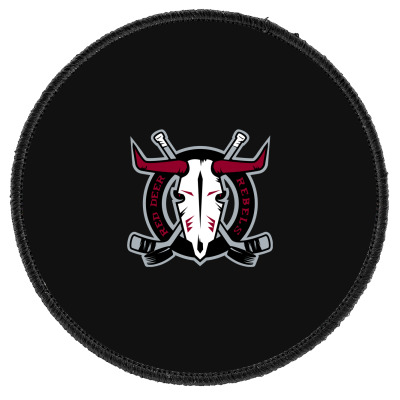 Red Deer Rebels Round Patch Designed By Ava Amey