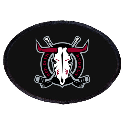 Red Deer Rebels Oval Patch Designed By Ava Amey