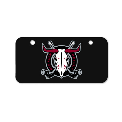 Red Deer Rebels Bicycle License Plate Designed By Ava Amey