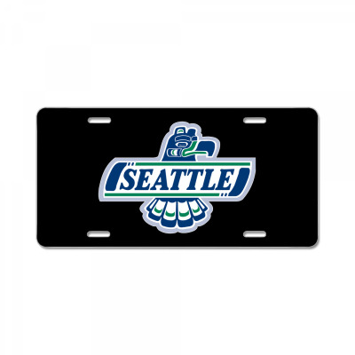 Seattle Thunderbirds License Plate Designed By Ava Amey