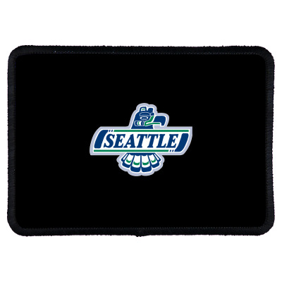 Seattle Thunderbirds Rectangle Patch Designed By Ava Amey