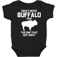 Great White Buffalo The One That Got Away Tees Baby Bodysuit | Artistshot