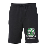 Storm Area 51 Clap Dem Alien Cheeks Stormarea51 Distressed Fleece Short | Artistshot