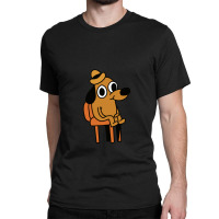 Sitting Doggo Classic T-shirt | Artistshot